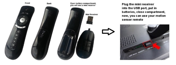 How to setup remote control?